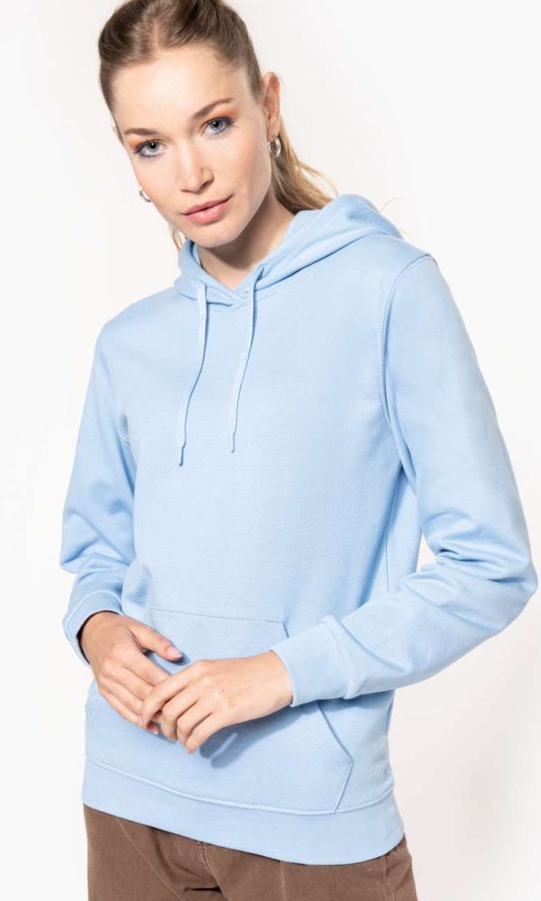 LADIES’ HOODED SWEATSHIRT