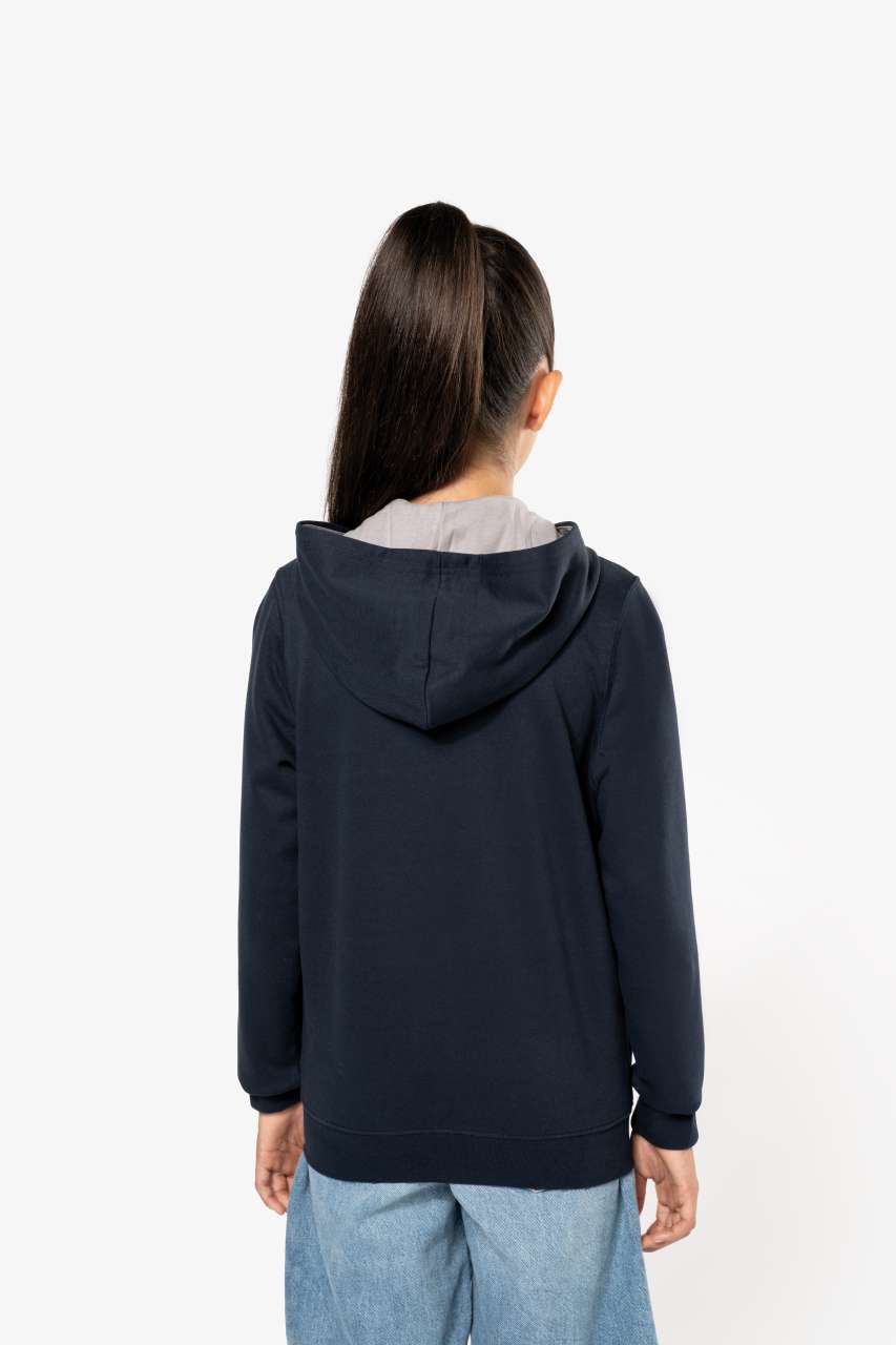 KIDS' FULL ZIP HOODED SWEATSHIRT - Slika 4