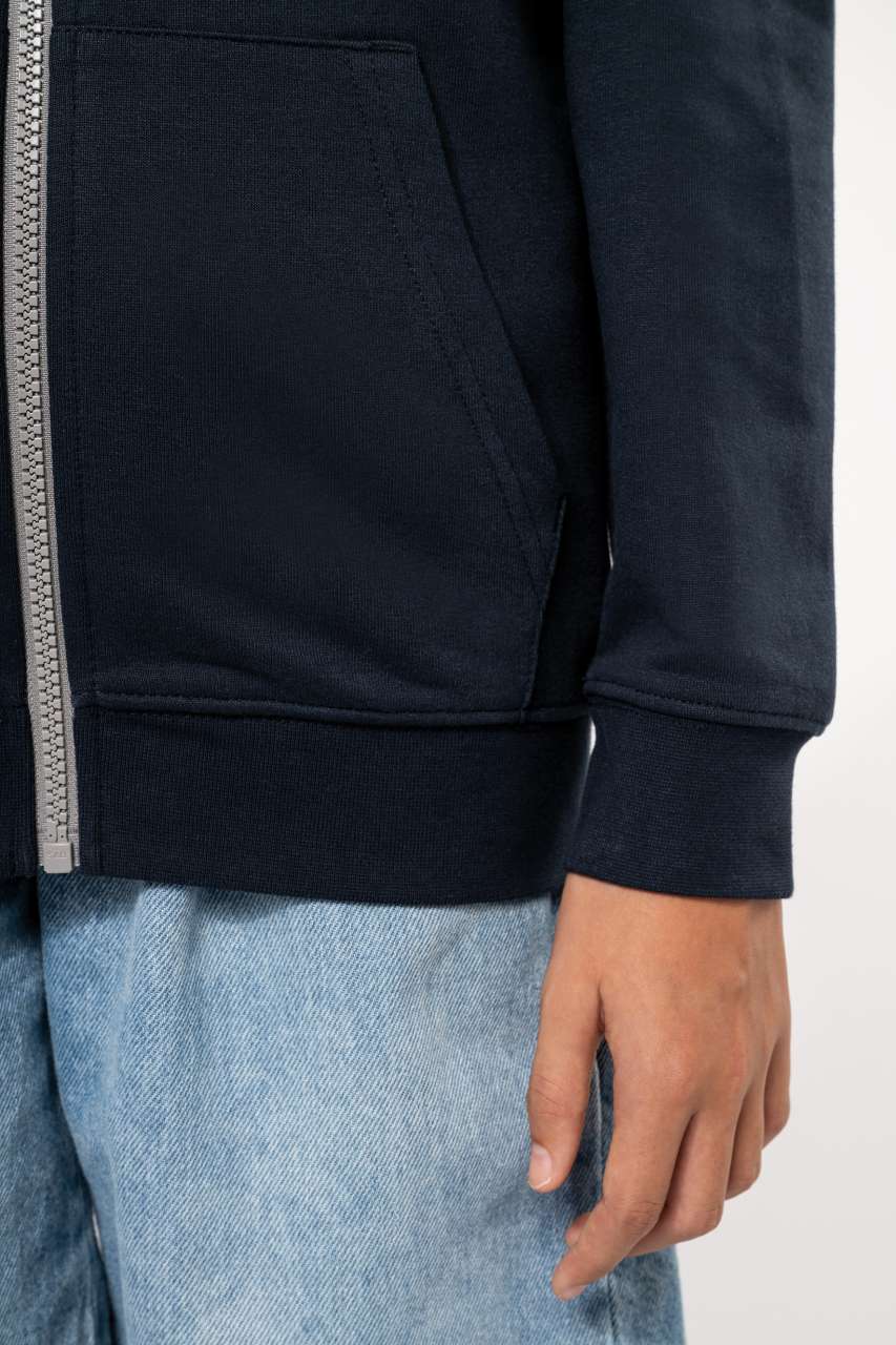 KIDS' FULL ZIP HOODED SWEATSHIRT - Slika 5