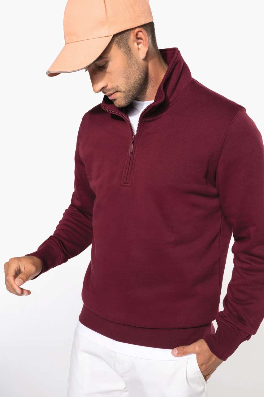 ZIPPED NECK SWEATSHIRT - Slika 2