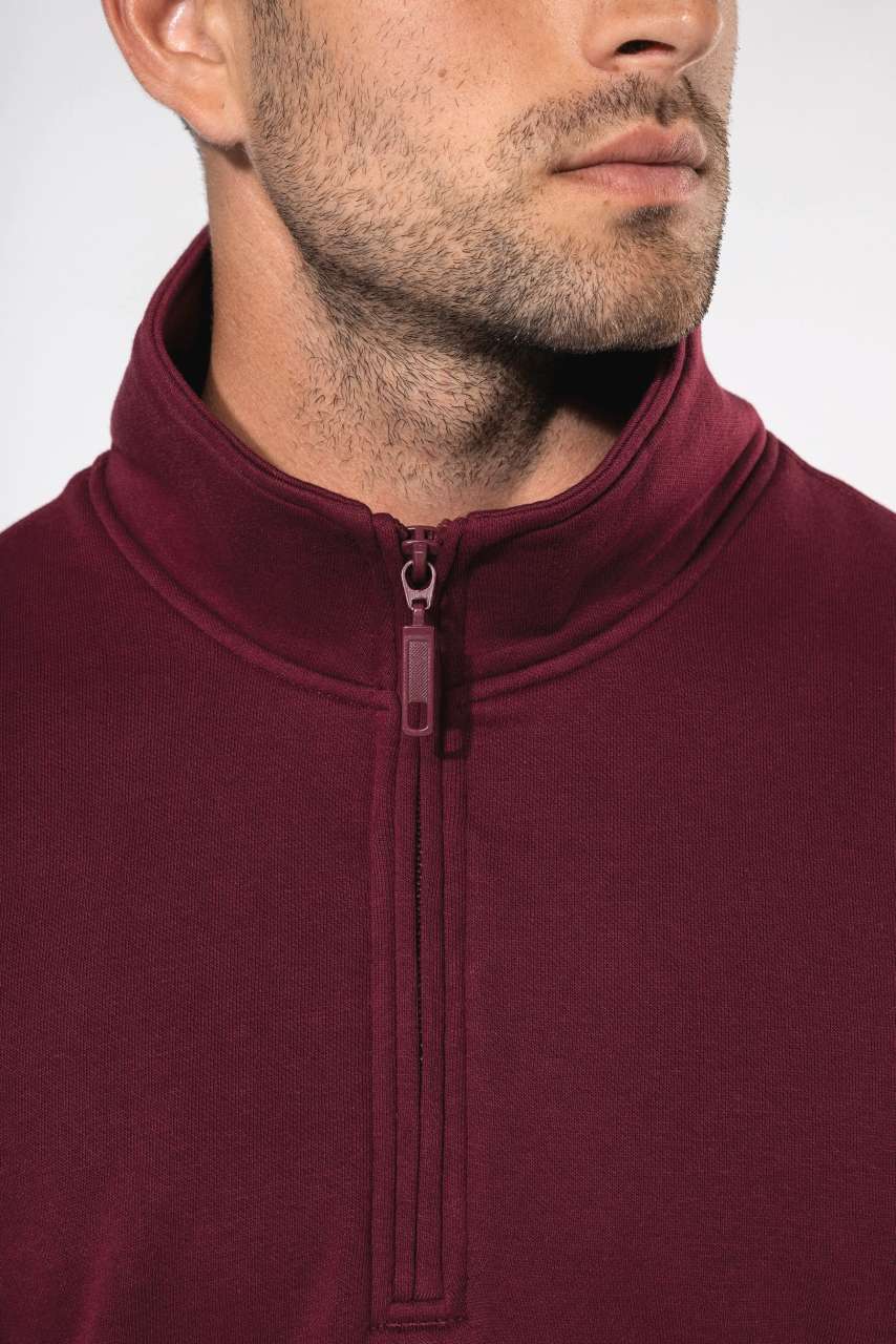 ZIPPED NECK SWEATSHIRT - Slika 6