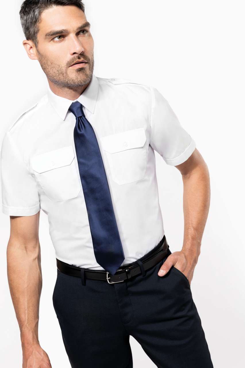 MEN'S SHORT-SLEEVED PILOT SHIRT - Slika 2