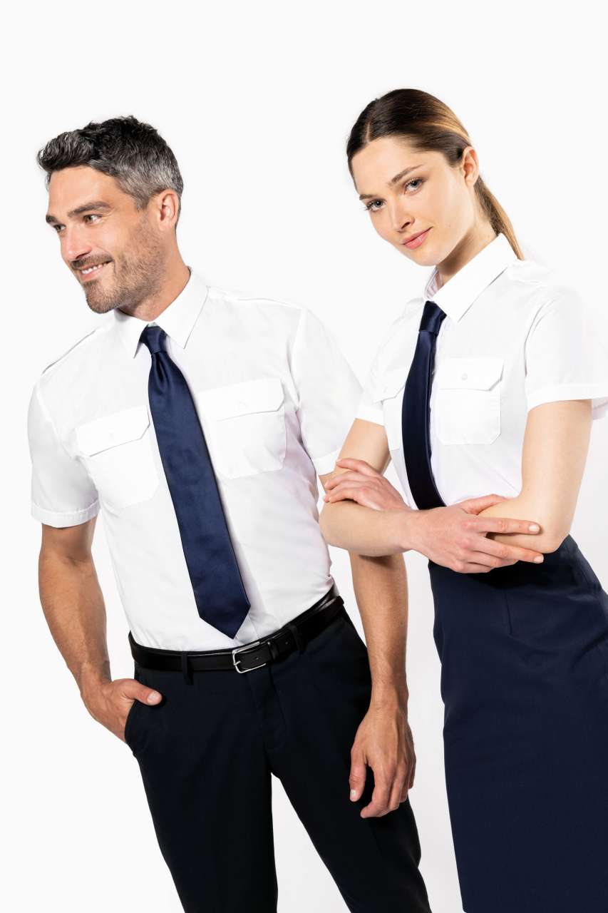 LADIES’ SHORT-SLEEVED PILOT SHIRT - Slika 3