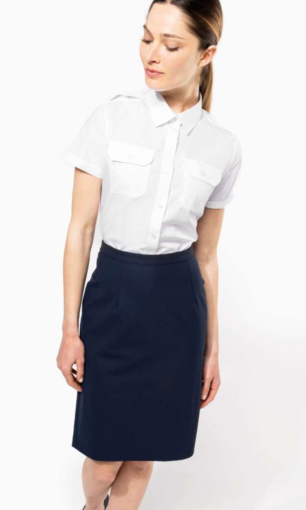LADIES’ SHORT-SLEEVED PILOT SHIRT