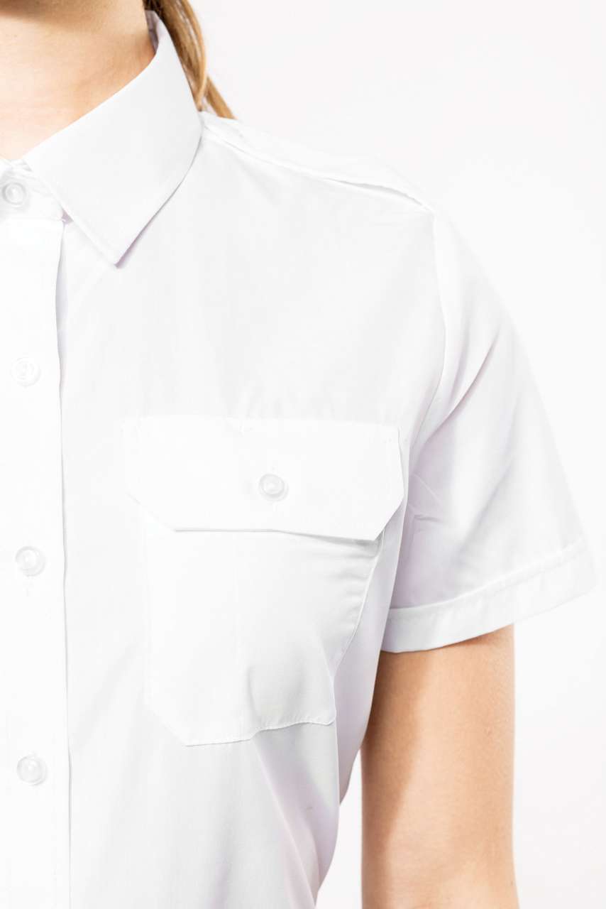 LADIES’ SHORT-SLEEVED PILOT SHIRT - Slika 5