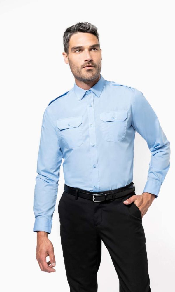 MEN'S LONG-SLEEVED PILOT SHIRT