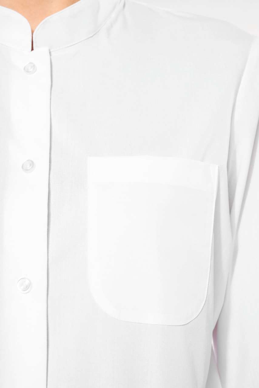 LADIES' LONG-SLEEVED MANDARIN COLLAR SHIRT - Slika 8