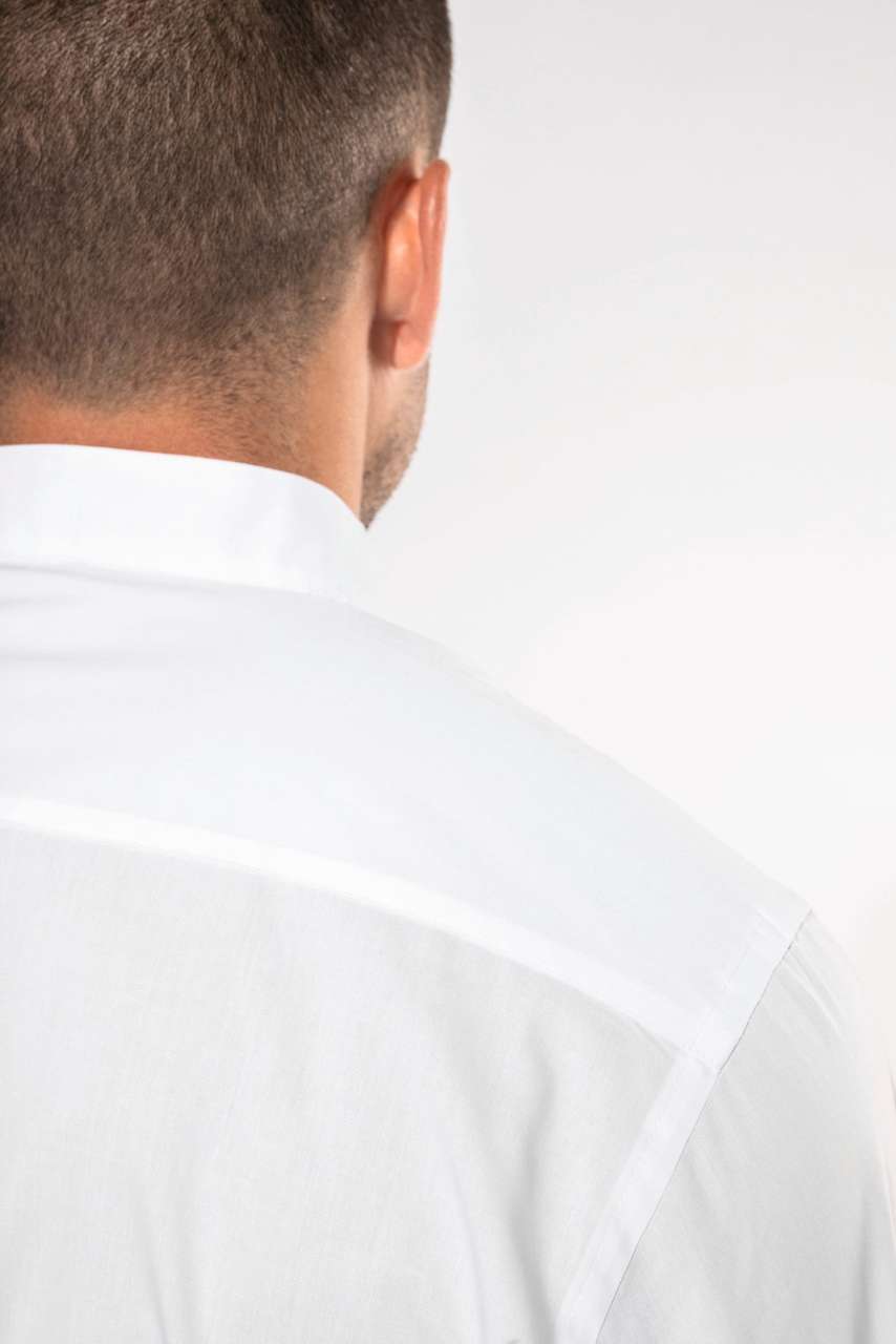 MEN'S LONG-SLEEVED MANDARIN COLLAR SHIRT - Slika 2