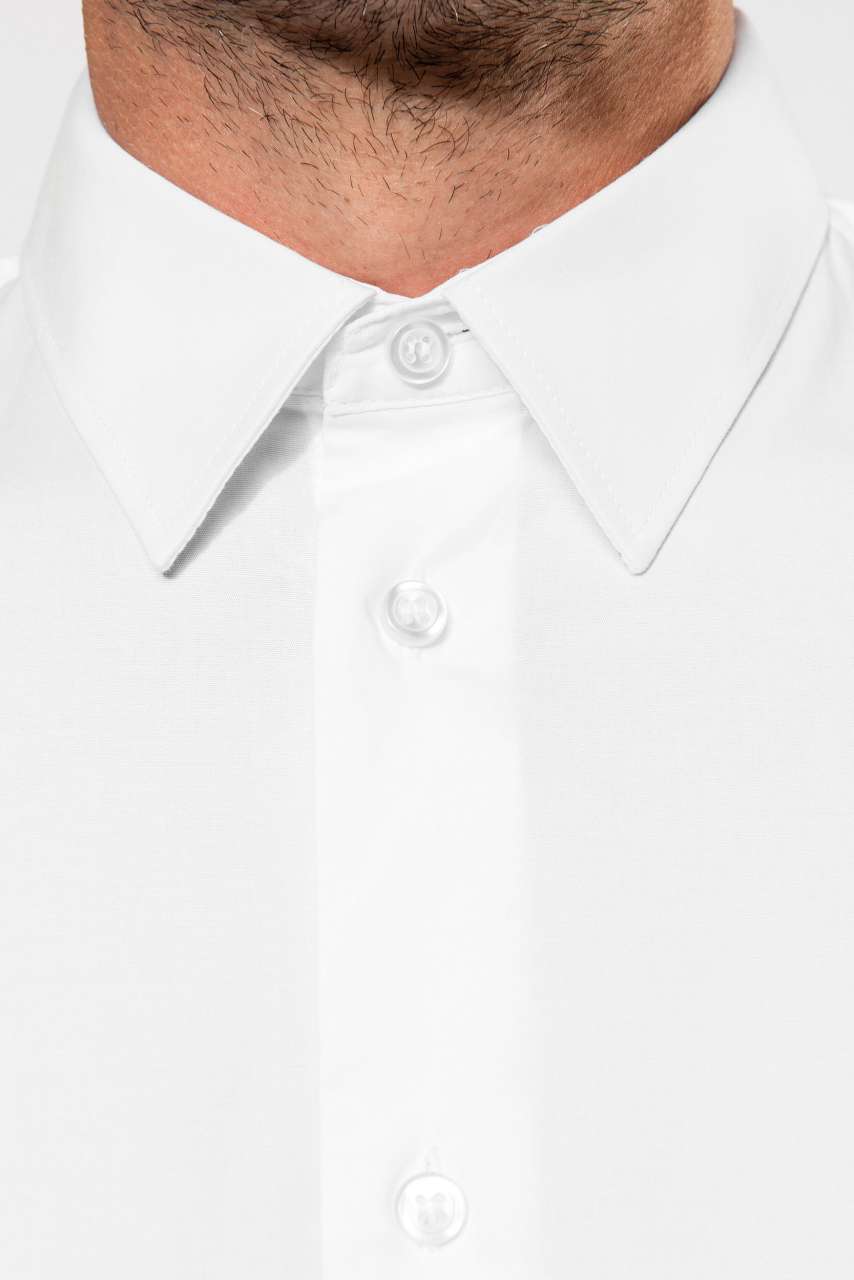 LONG-SLEEVED COTTON/ELASTANE SHIRT - Slika 2