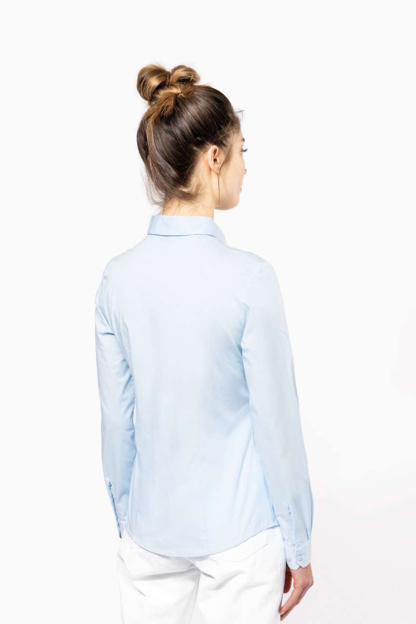 LADIES' LONG-SLEEVED STRETCH SHIRT - Slika 6