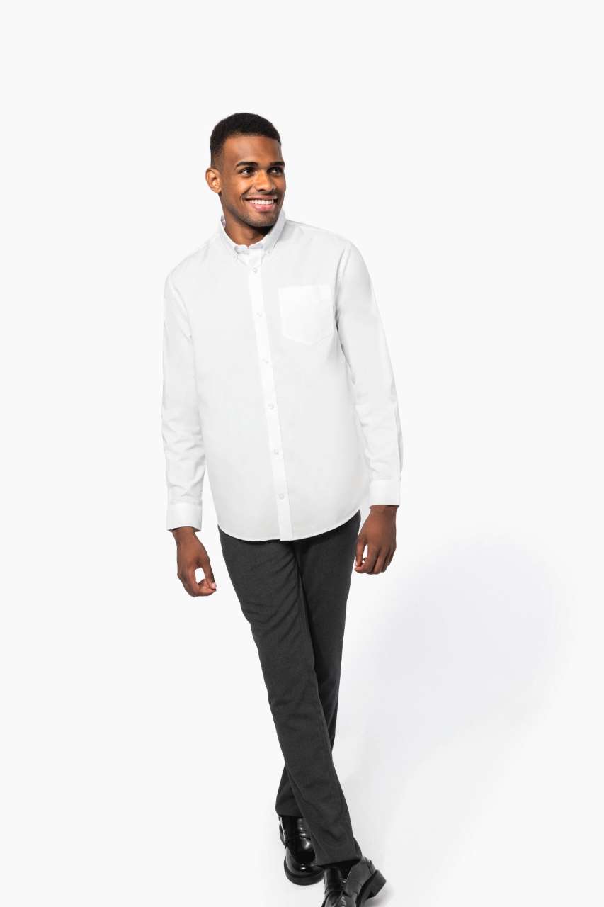 MEN'S LONG-SLEEVED OXFORD SHIRT - Slika 8
