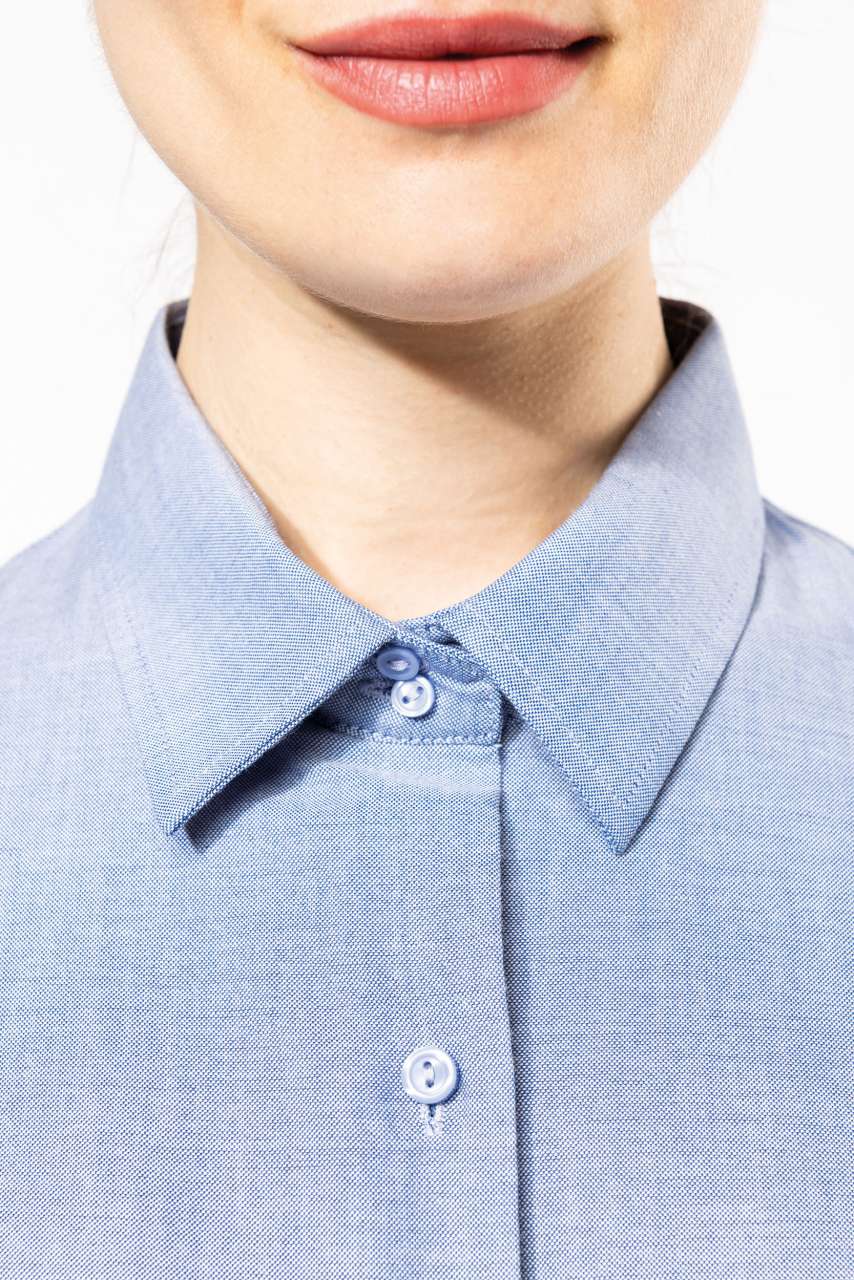 LADIES' LONG-SLEEVED OXFORD SHIRT - Slika 7