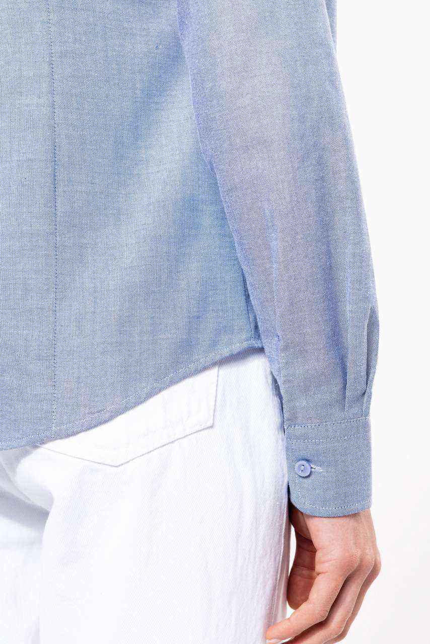 LADIES' LONG-SLEEVED OXFORD SHIRT - Slika 9