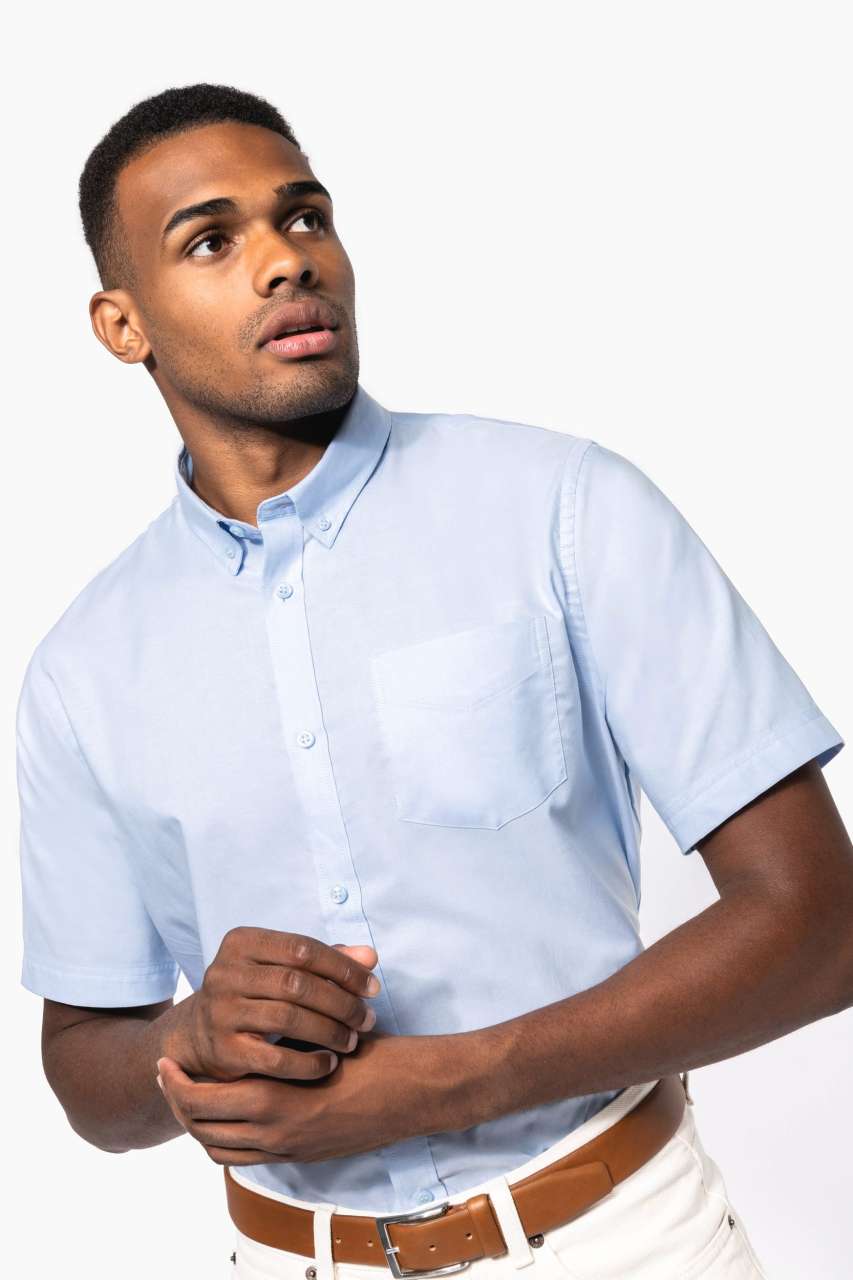 MEN'S SHORT-SLEEVED OXFORD SHIRT - Slika 3