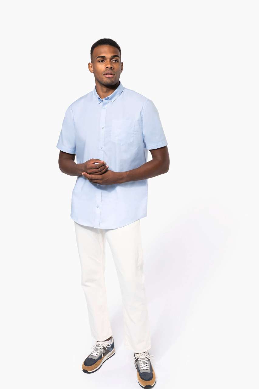 MEN'S SHORT-SLEEVED OXFORD SHIRT - Slika 5