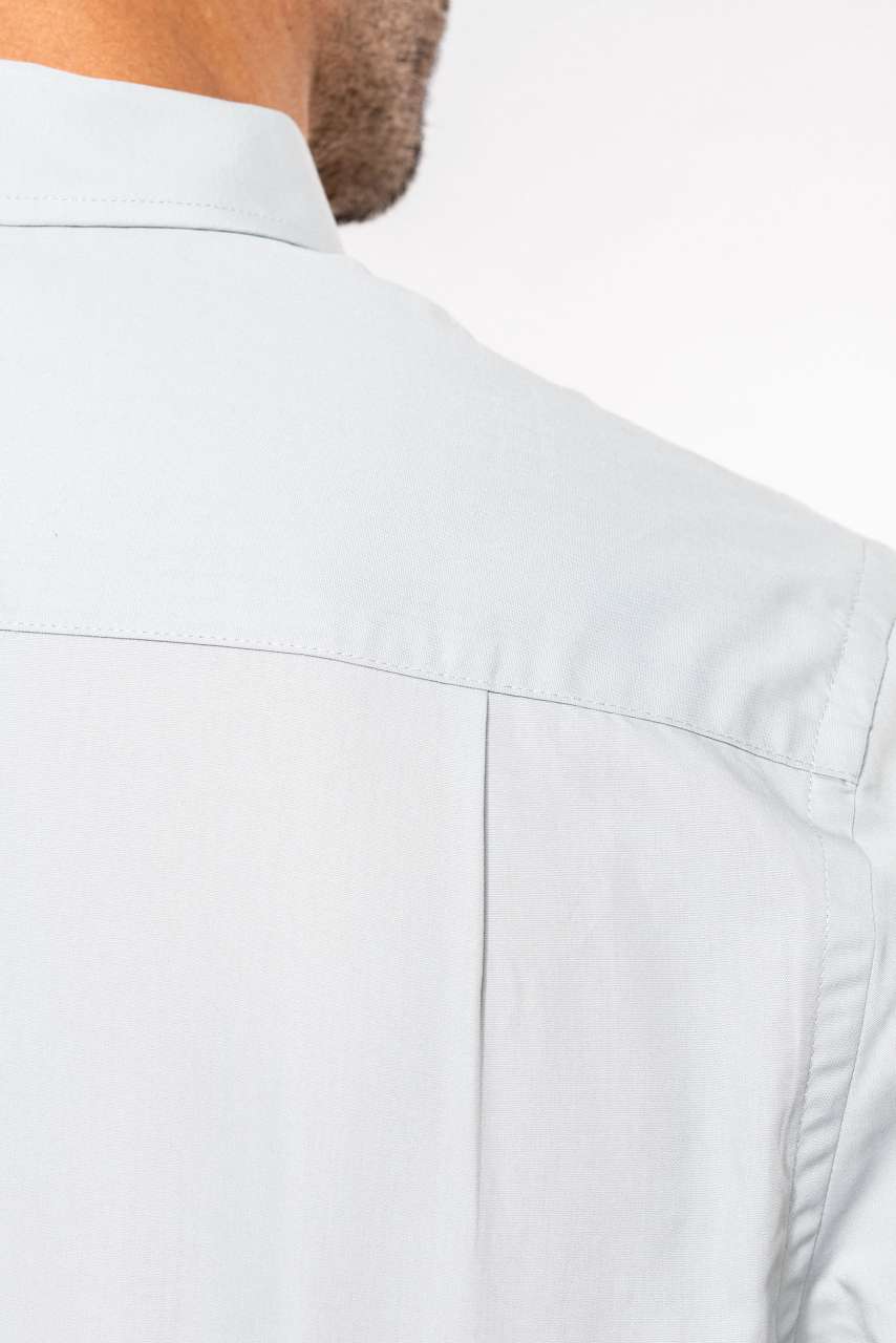 MEN'S LONG-SLEEVED COTTON POPLIN SHIRT - Slika 9