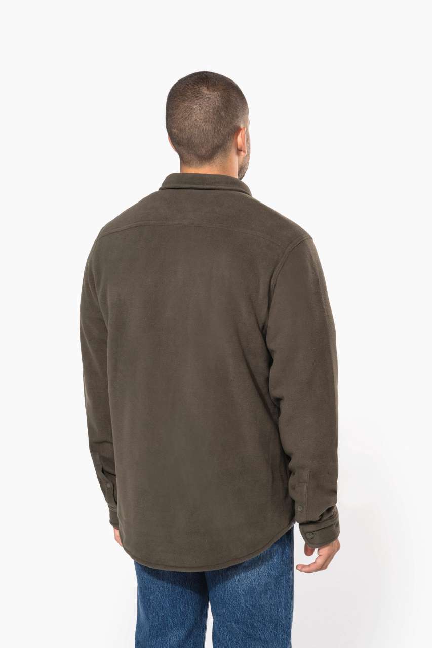 SHERPA-LINED FLEECE OVERSHIRT - Slika 8