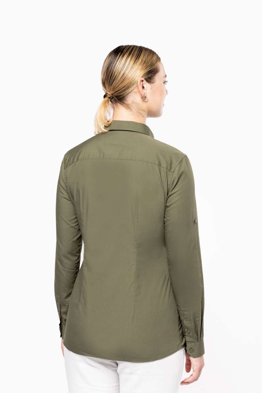 LADIES' LONG-SLEEVED SAFARI SHIRT - Slika 7