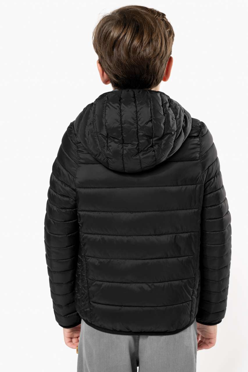 KIDS' LIGHTWEIGHT HOODED PADDED JACKET - Slika 2