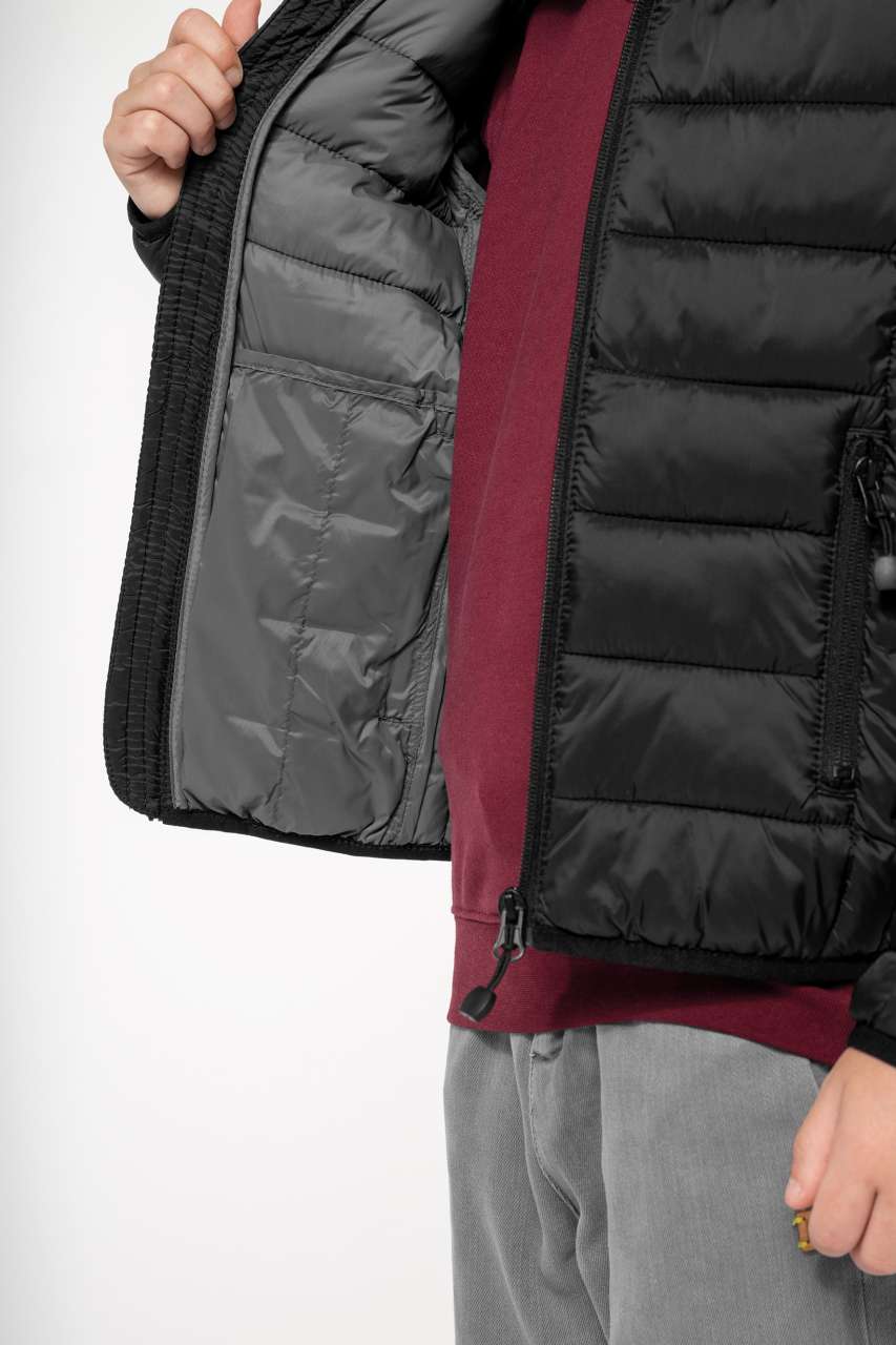 KIDS' LIGHTWEIGHT HOODED PADDED JACKET - Slika 7