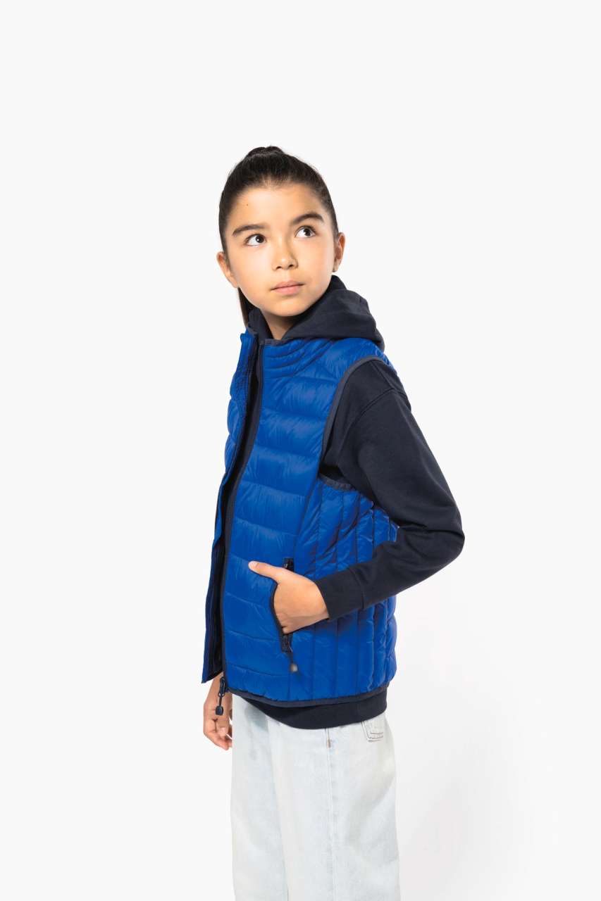 KIDS' LIGHTWEIGHT SLEEVELESS PADDED JACKET - Slika 2