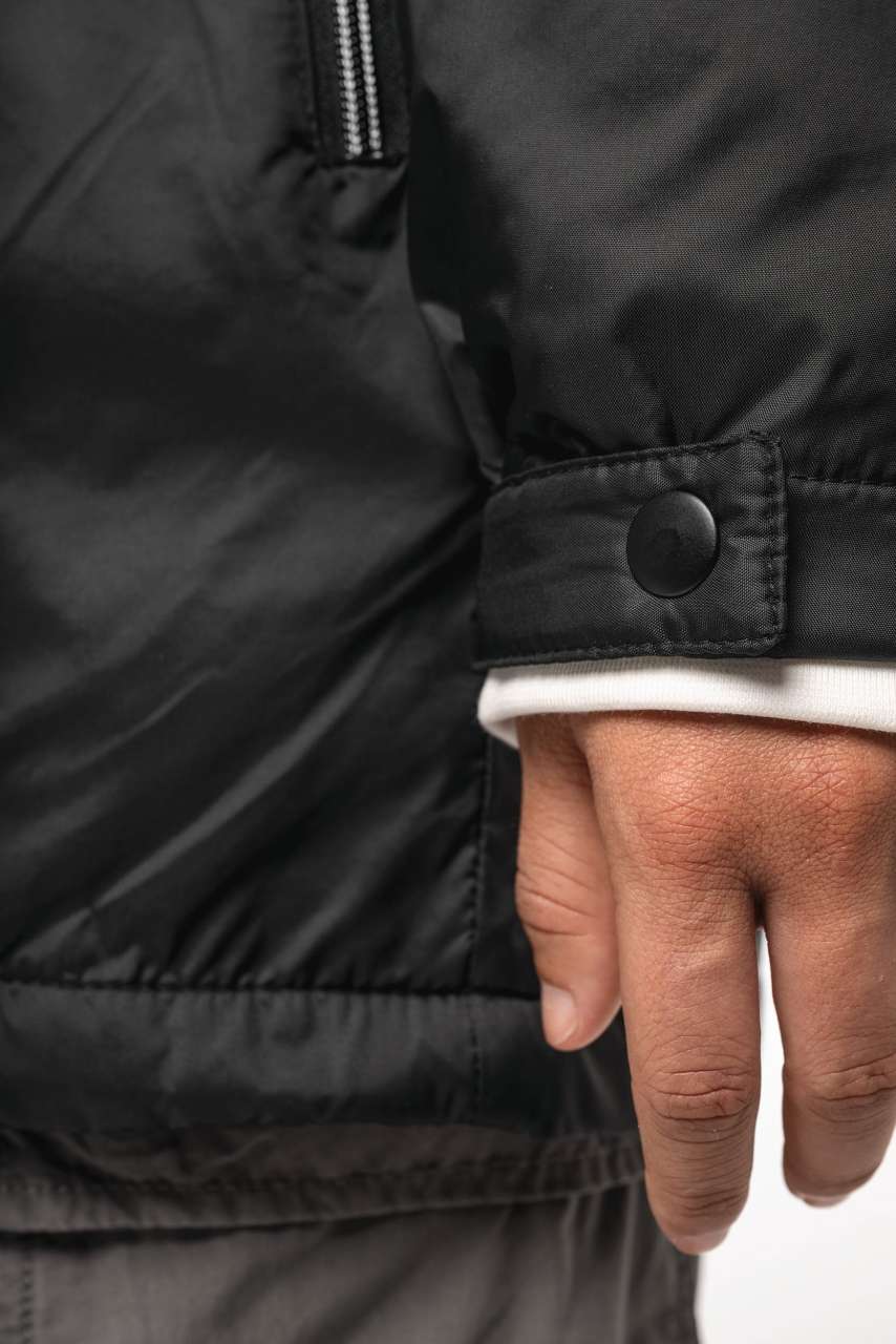 UNISEX HOODED JACKET WITH MICRO-POLARFLEECE LINING - Slika 5