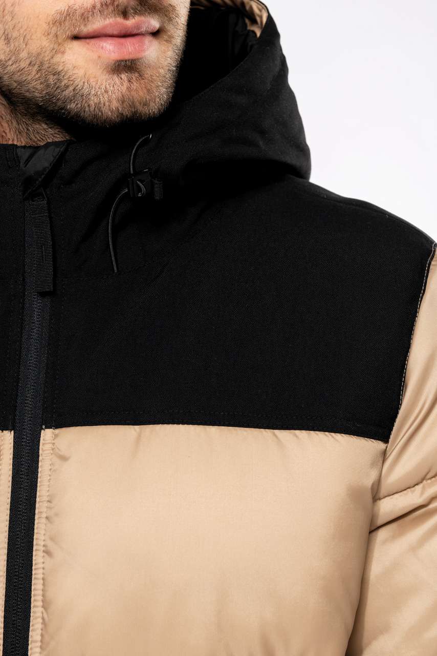 UNISEX BI-TONE PADDED JACKET WITH HOOD - Slika 6