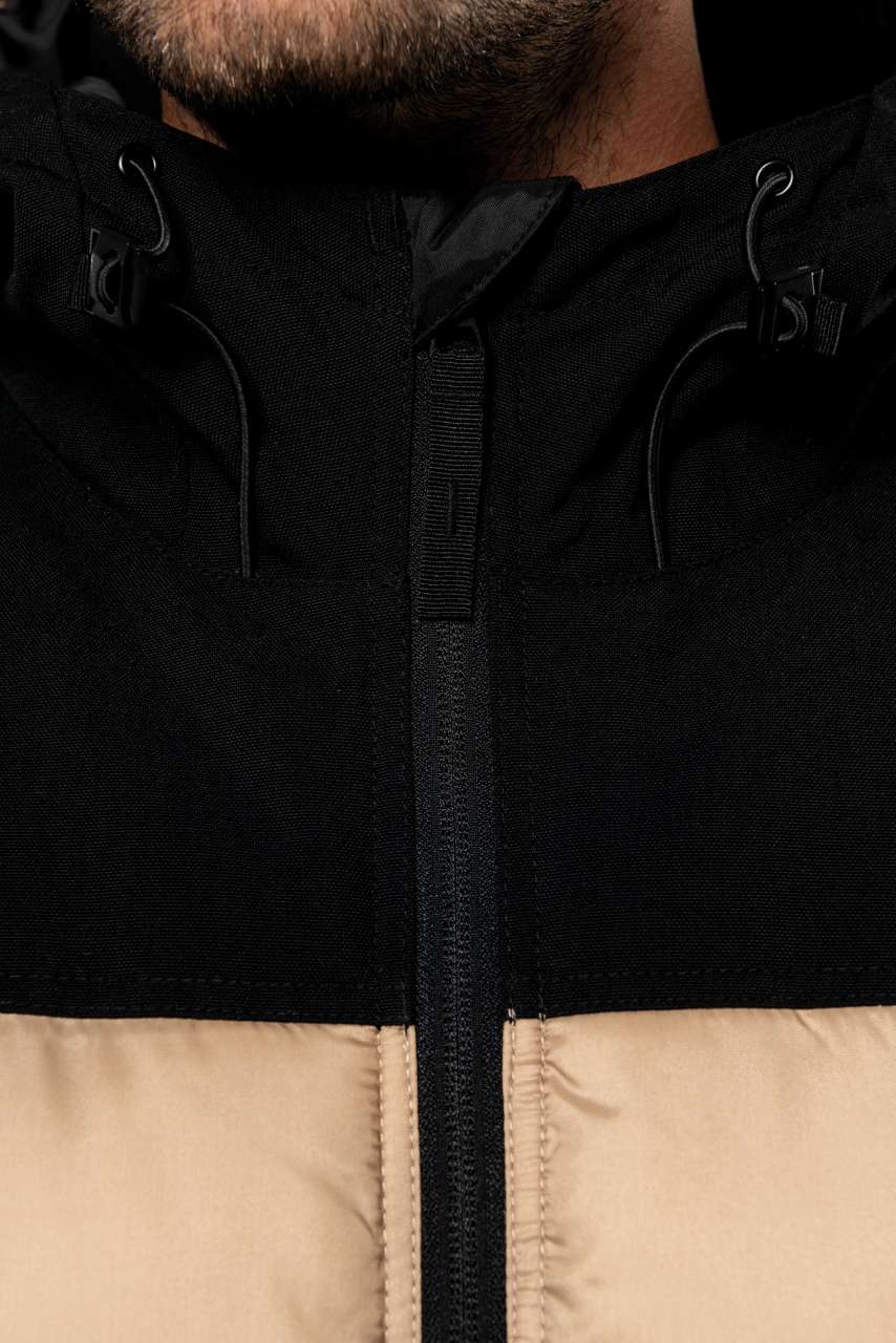 UNISEX BI-TONE PADDED JACKET WITH HOOD - Slika 7