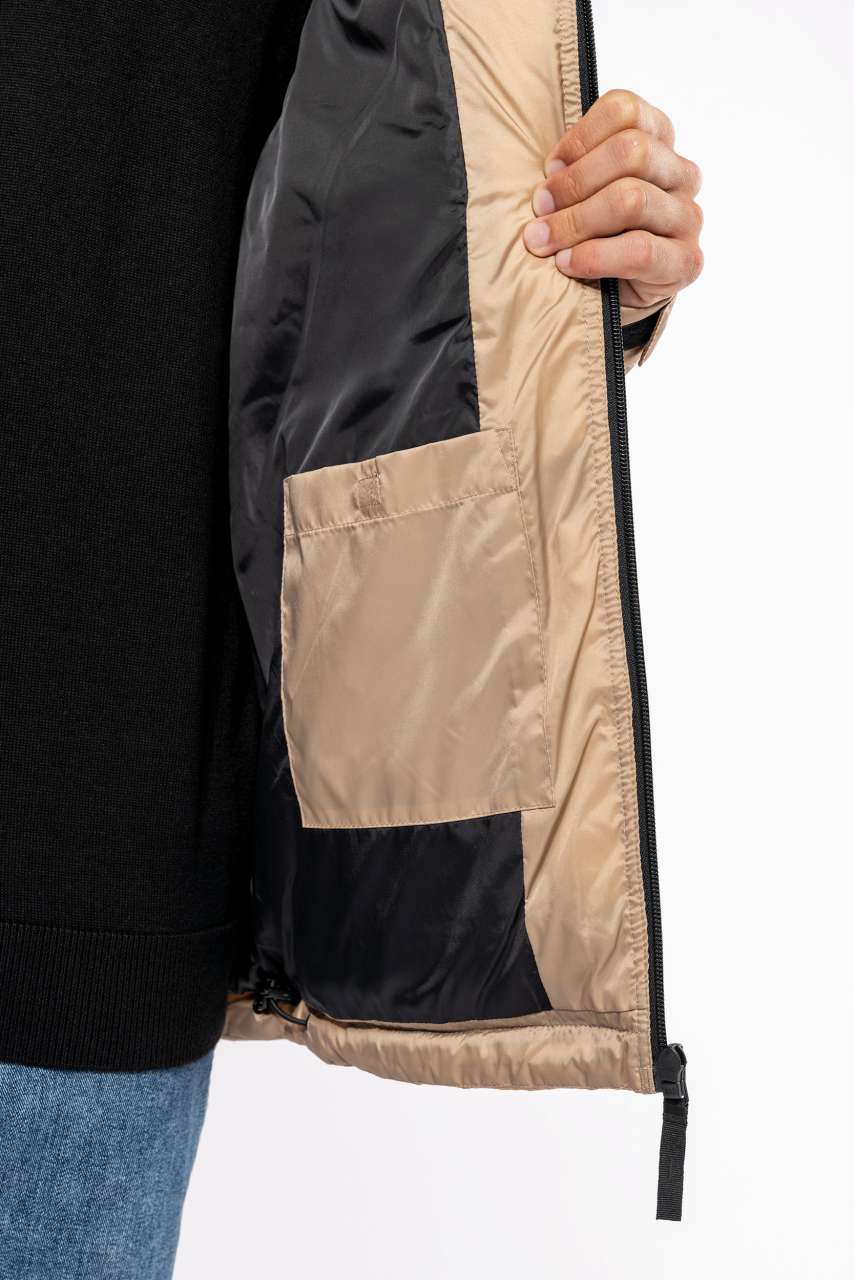 UNISEX BI-TONE PADDED JACKET WITH HOOD - Slika 9