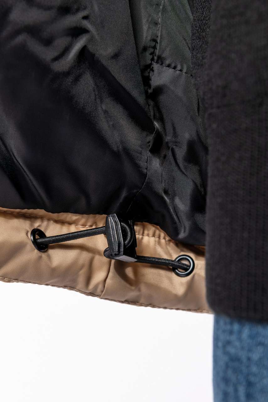 UNISEX BI-TONE PADDED JACKET WITH HOOD - Slika 10