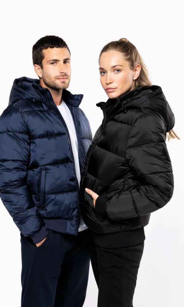 UNISEX RECYCLED RIPSTOP JACKET WITH HOOD