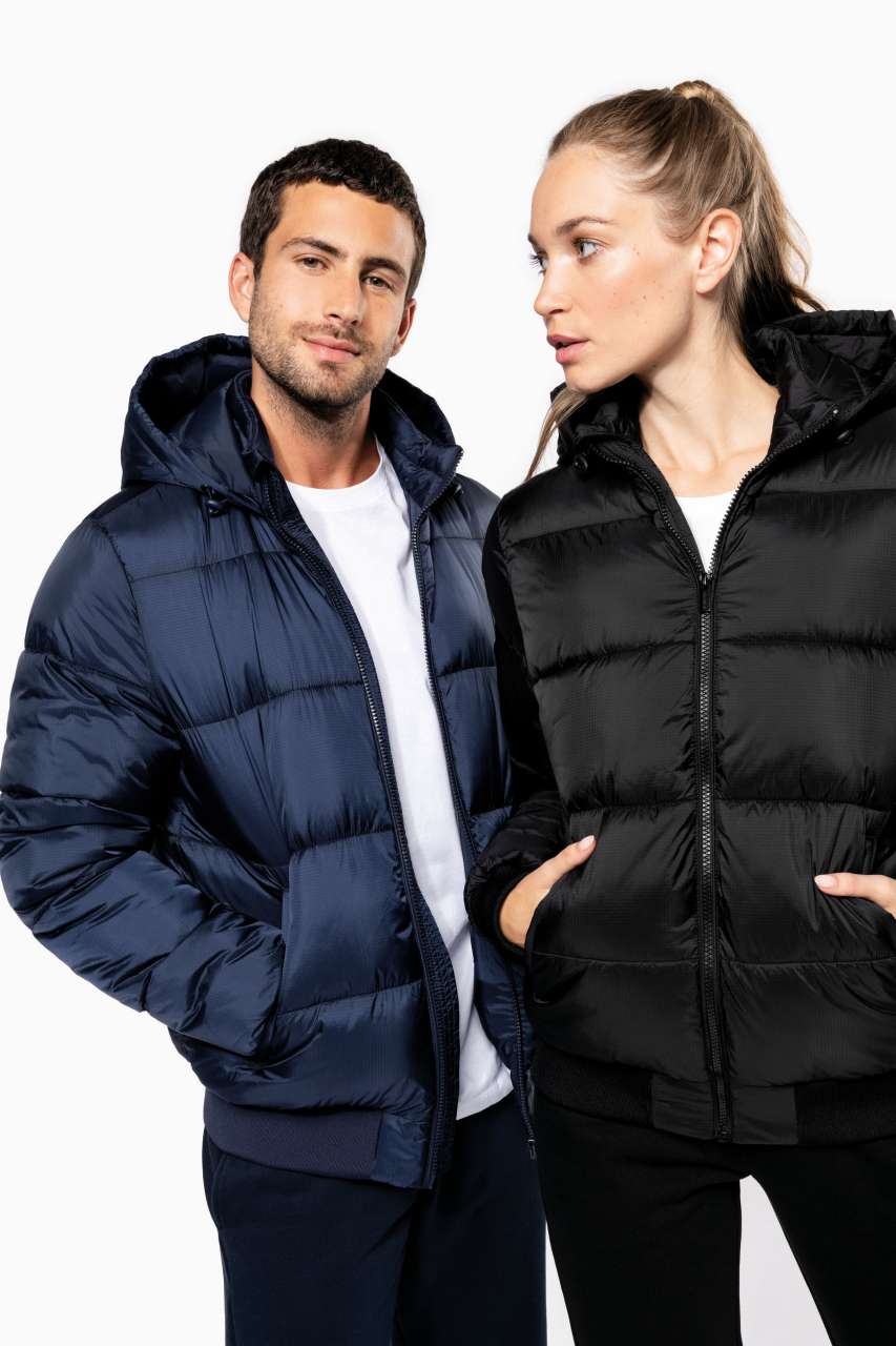 UNISEX RECYCLED RIPSTOP JACKET WITH HOOD - Slika 4