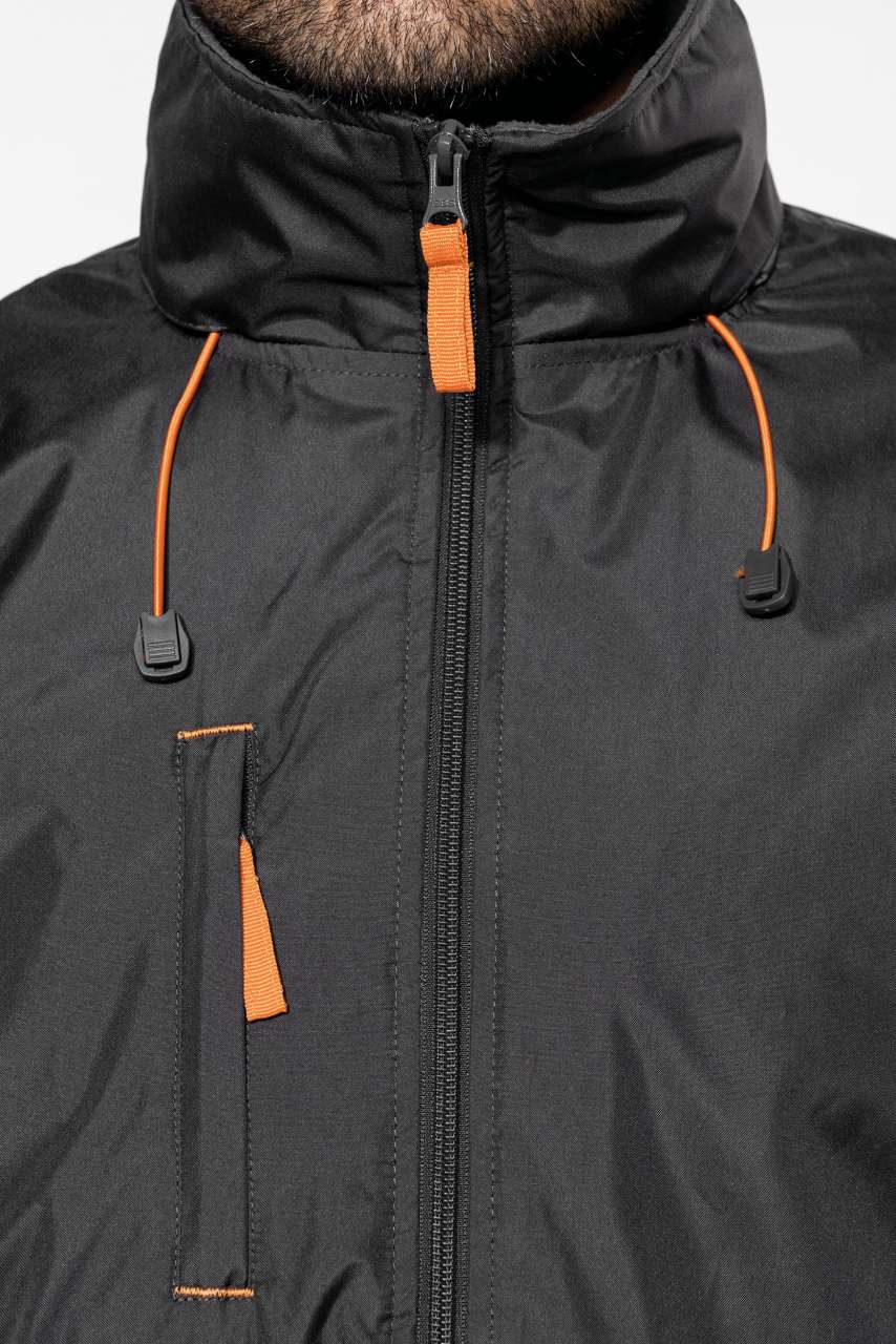 SCORE - DETACHABLE-SLEEVED BLOUSON JACKET - Slika 8