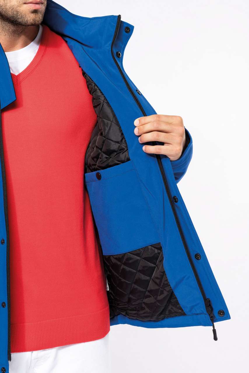 MEN'S HOODED SOFTSHELL LINED PARKA - Slika 6