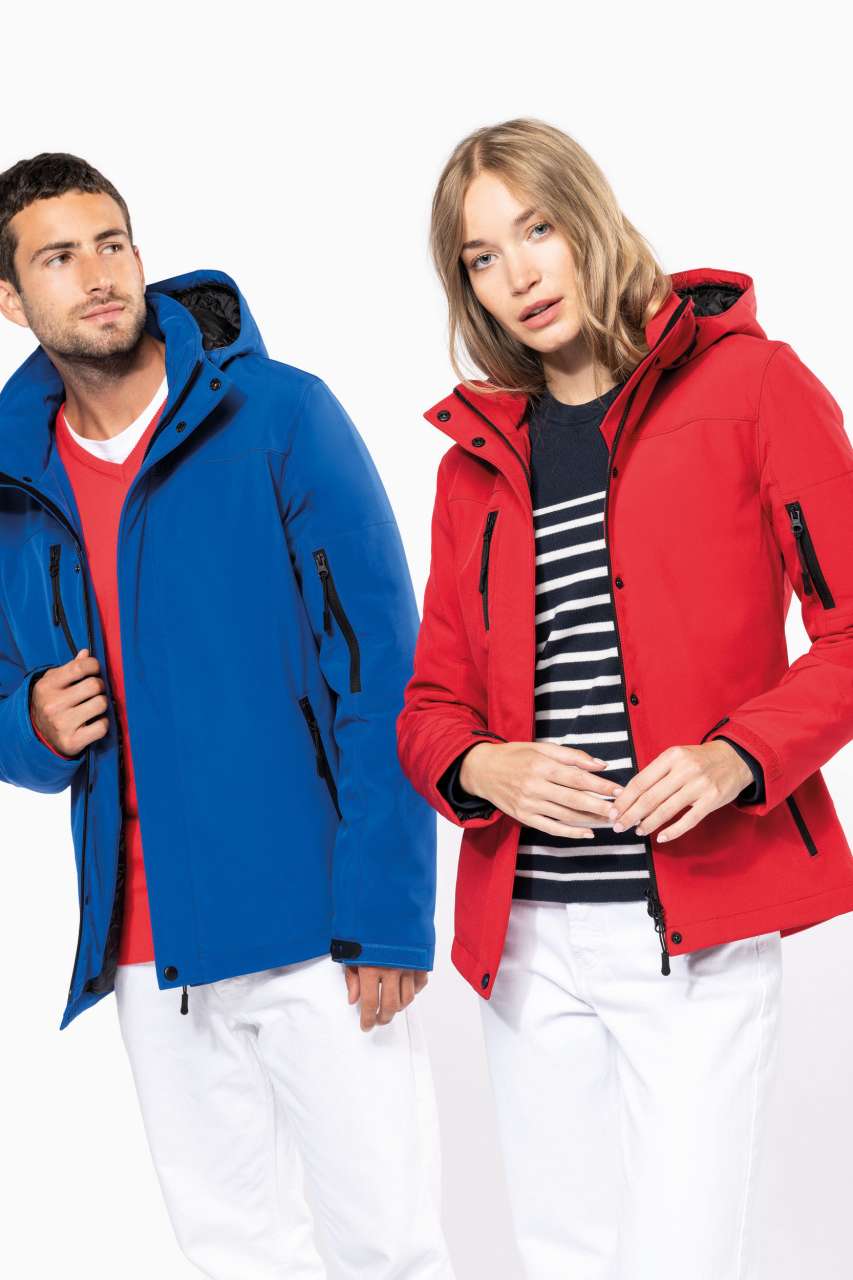 MEN'S HOODED SOFTSHELL LINED PARKA - Slika 9