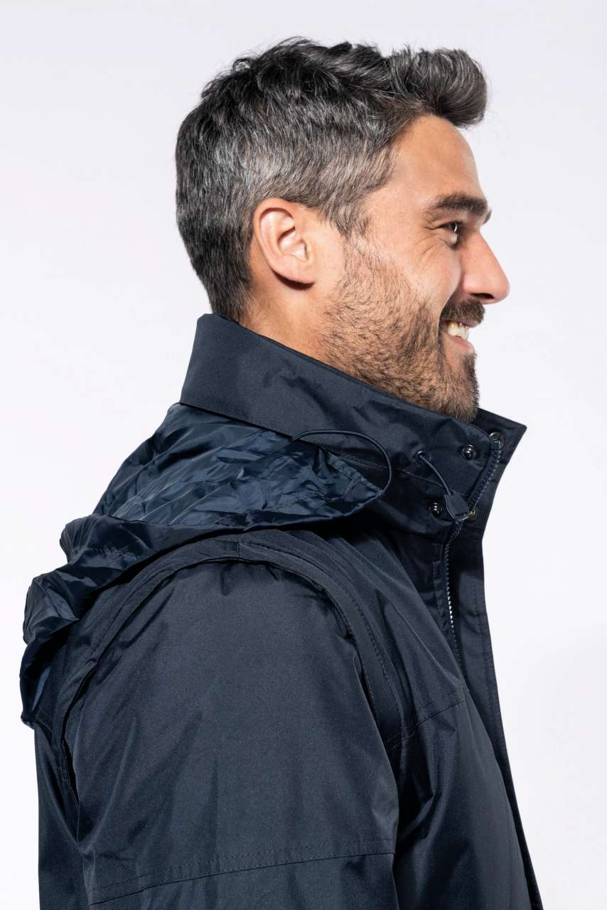 FACTORY - DETACHABLE-SLEEVED BLOUSON JACKET - Slika 8