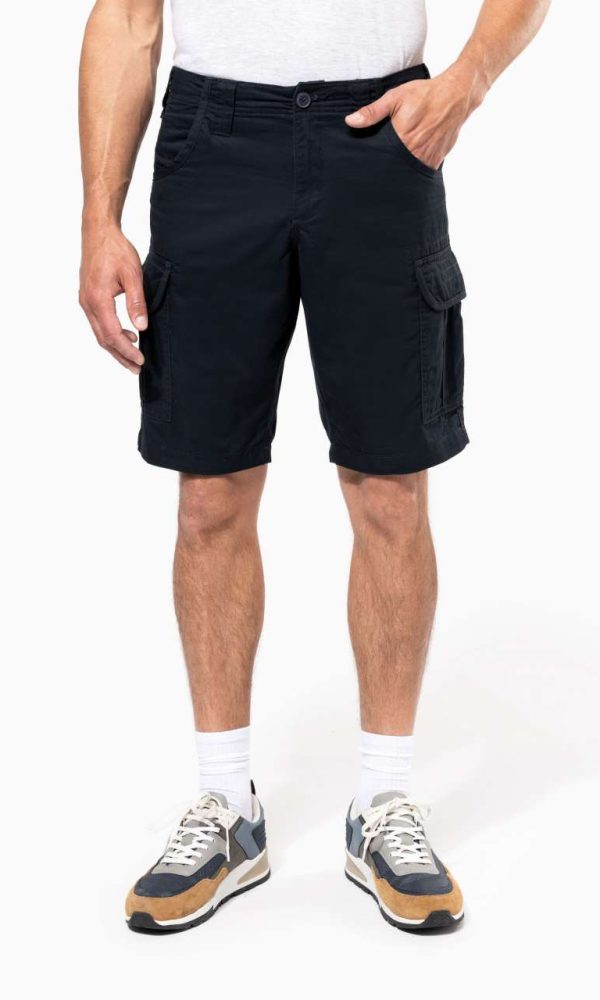 MULTIPOCKET BERMUDA SHORTS