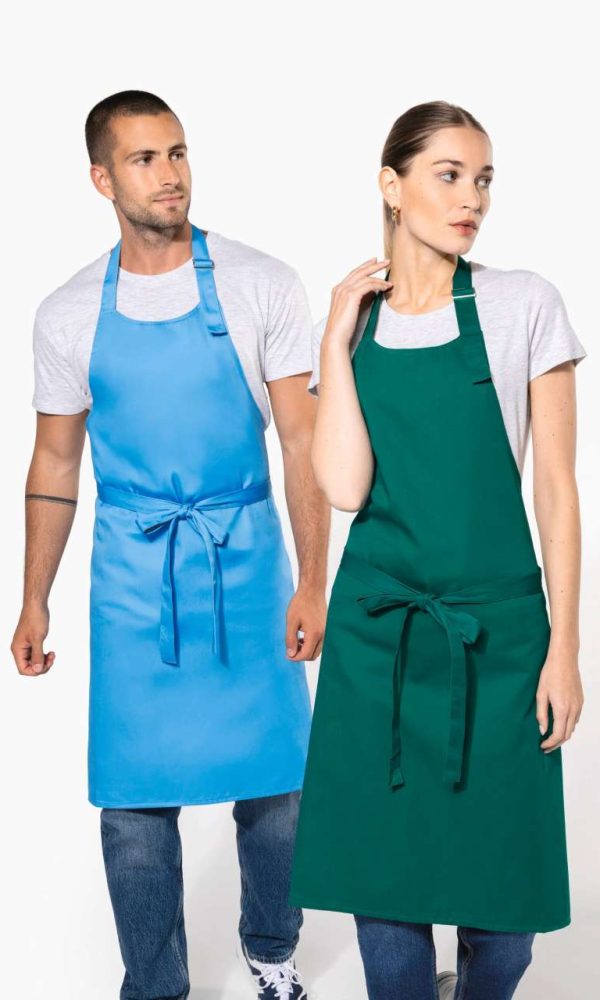 POLYCOTTON APRON WITHOUT POCKET