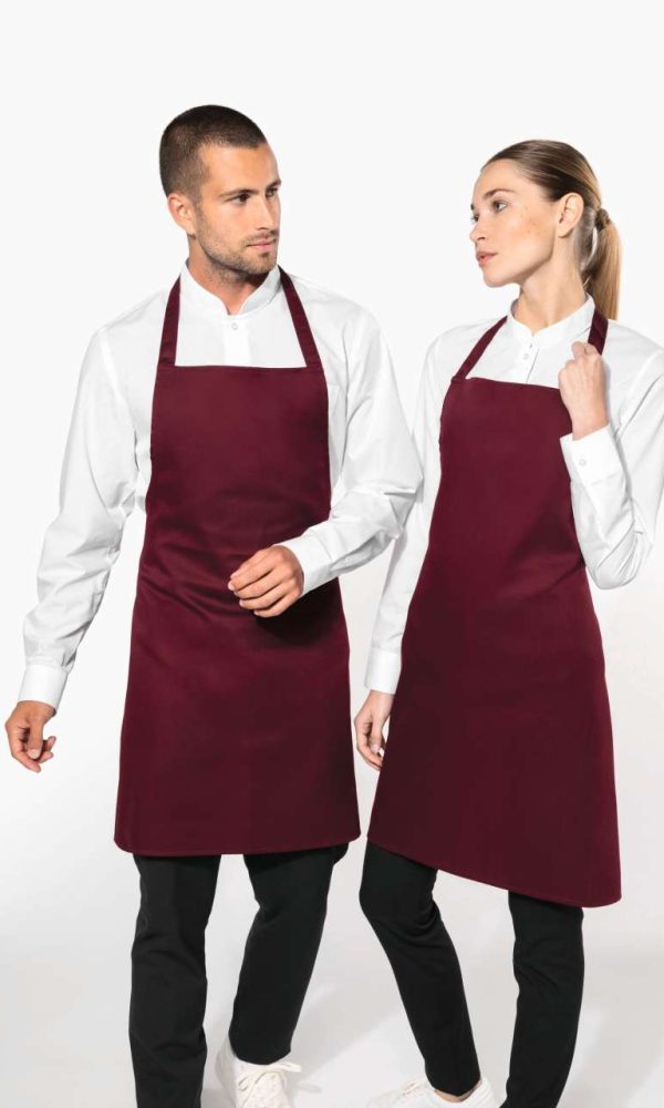 LIGHTWEIGHT POLYCOTTON APRON