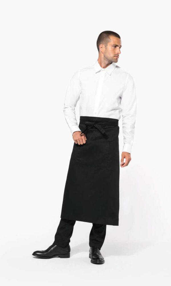 POLYCOTTON EXTRA-LONG APRON
