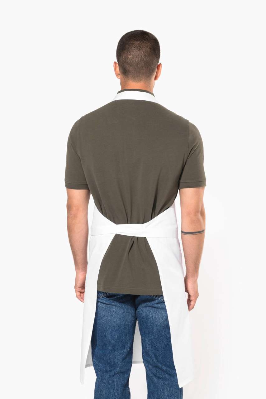 COTTON APRON HIGH-TEMPERATURE WASHABLE - Slika 2