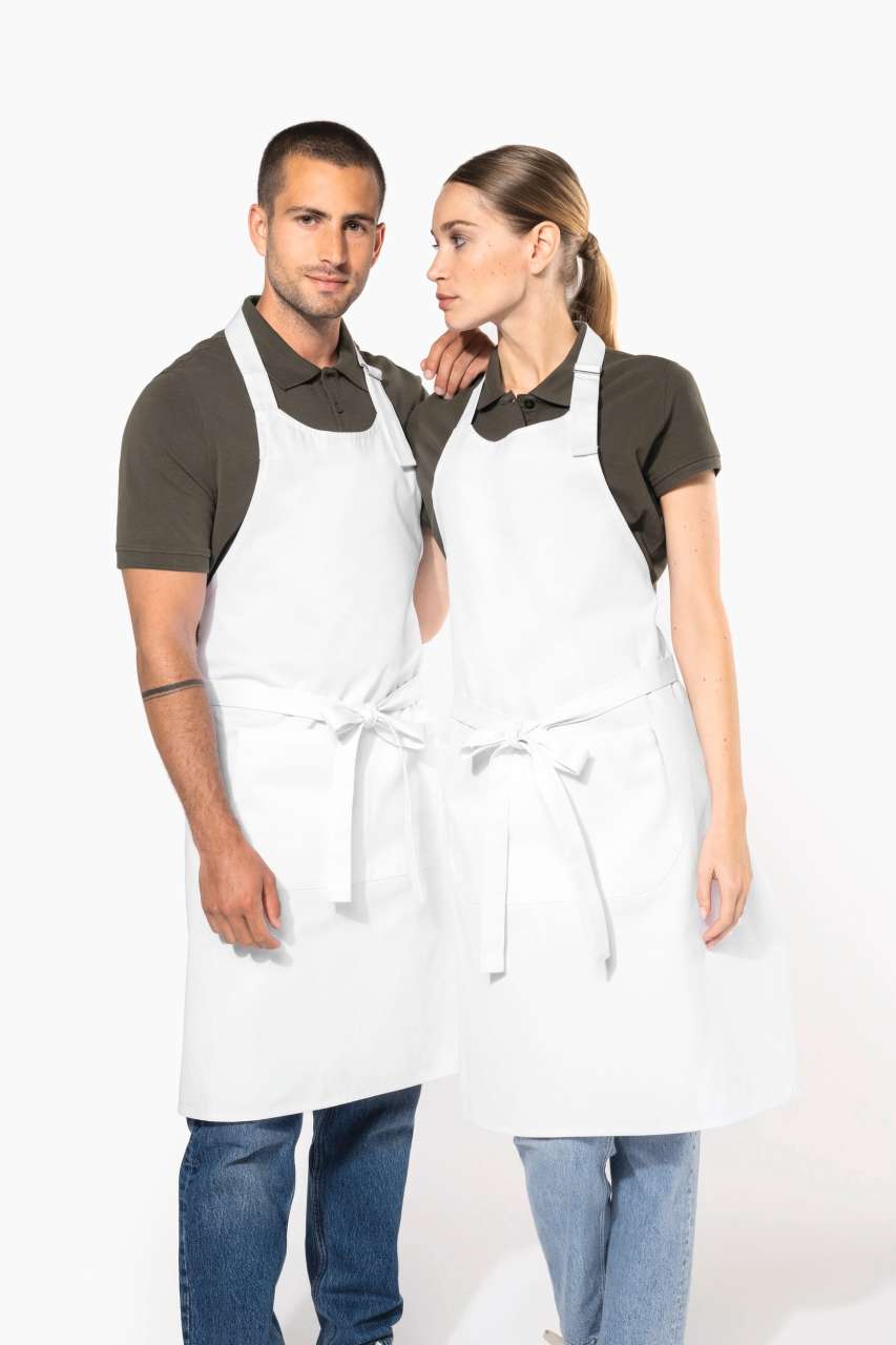 COTTON APRON HIGH-TEMPERATURE WASHABLE - Slika 5
