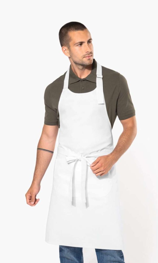 COTTON APRON HIGH-TEMPERATURE WASHABLE