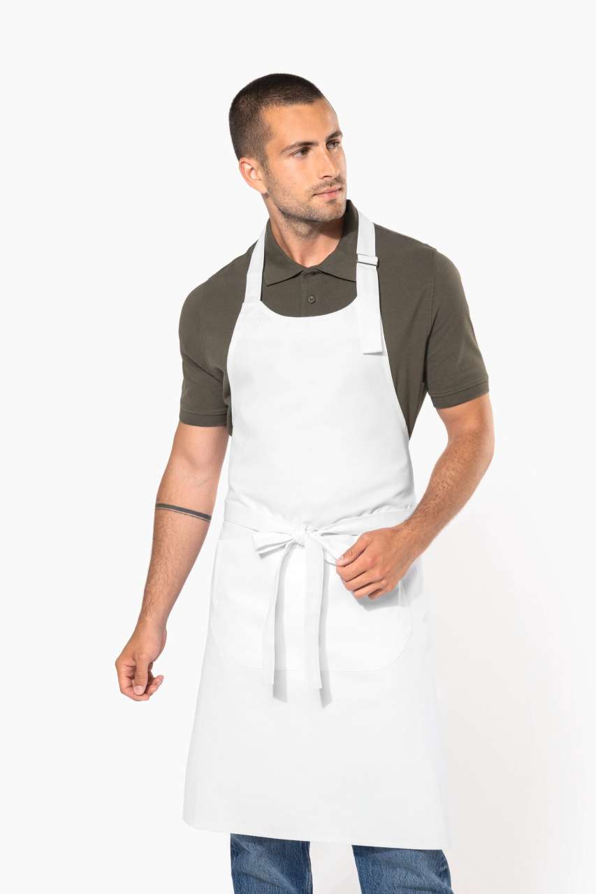 COTTON APRON HIGH-TEMPERATURE WASHABLE