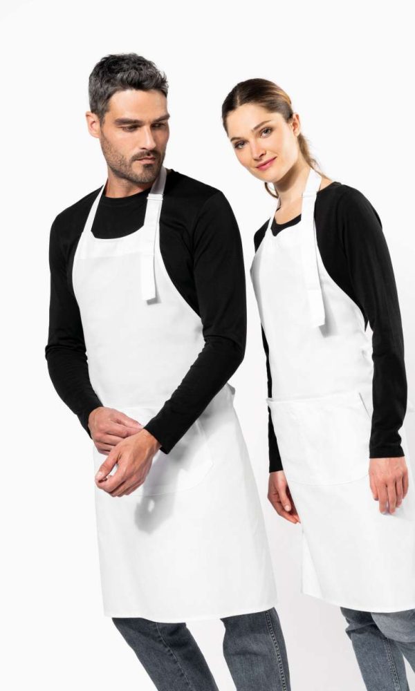 POLYCOTTON APRON HIGH-TEMPERATURE WASHABLE