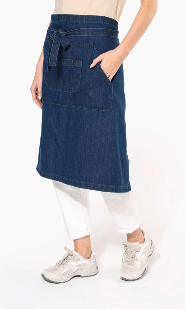 COTTON LONG APRON