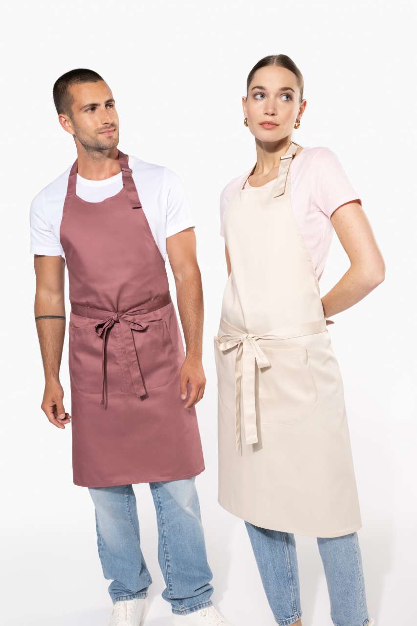 POLYESTER COTTON APRON WITH POCKET - Slika 7