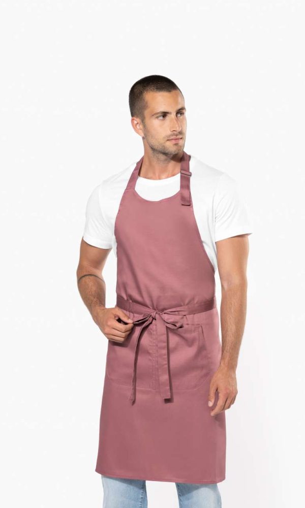 POLYESTER COTTON APRON WITH POCKET