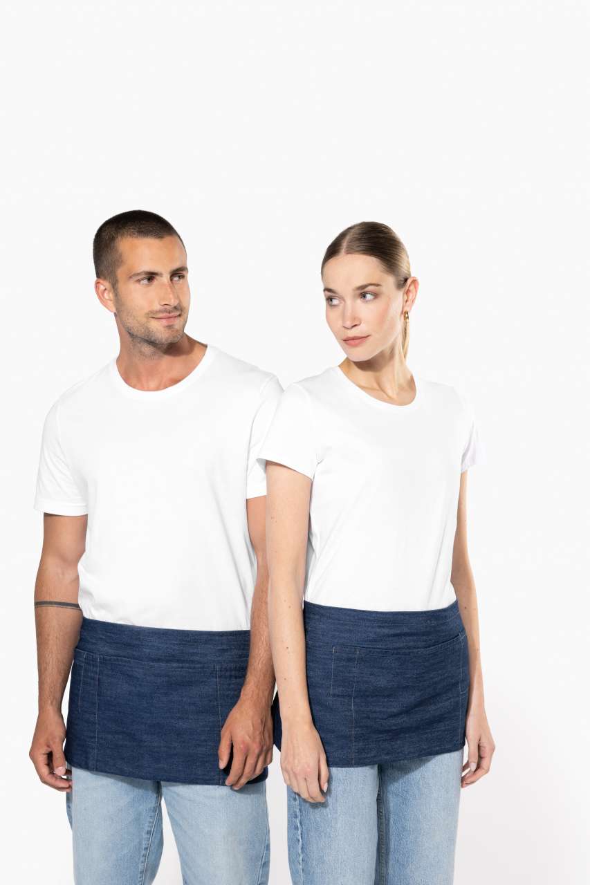 POLYCOTTON SHORT APRON - Slika 4