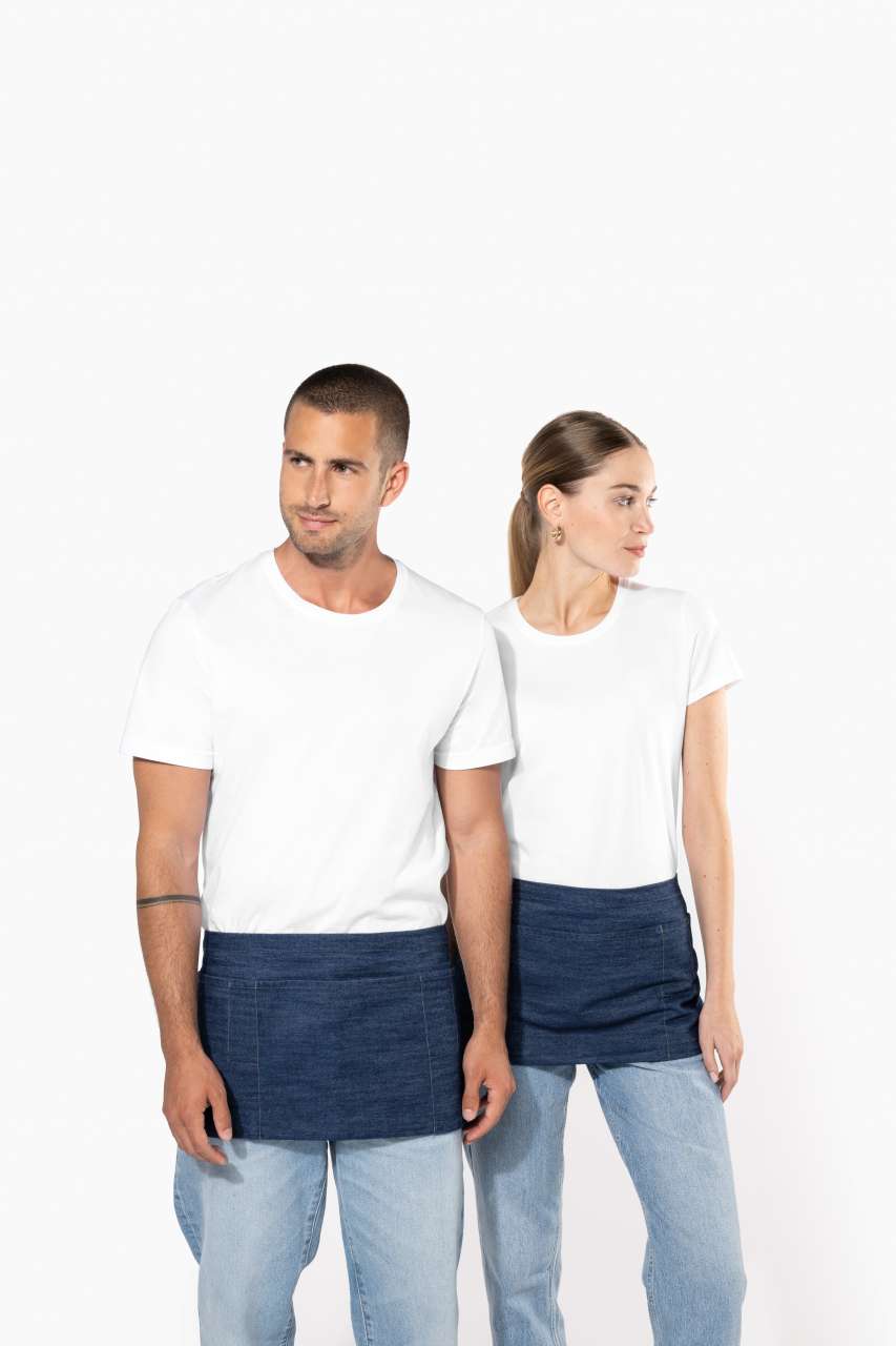 POLYCOTTON SHORT APRON - Slika 5